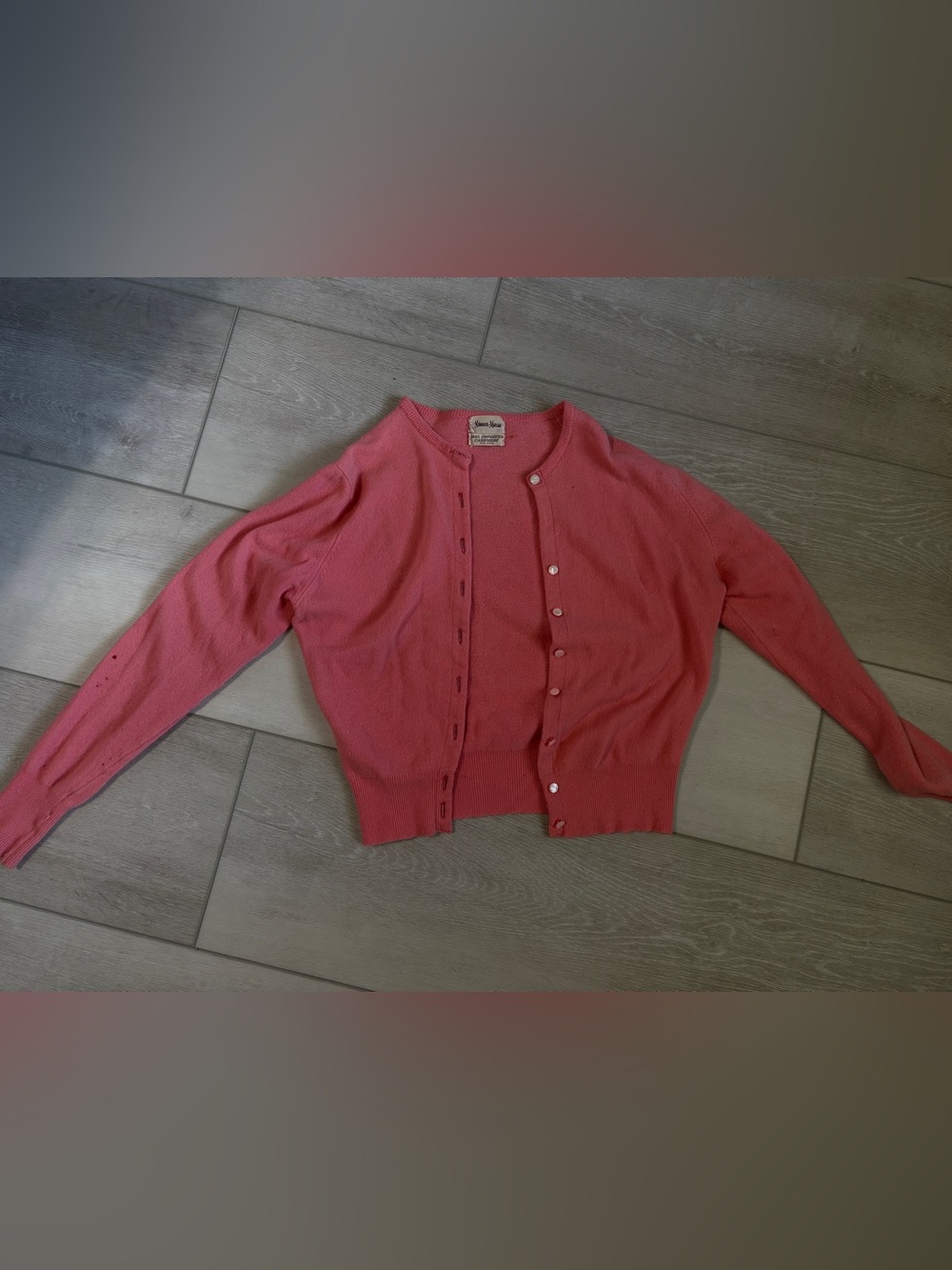 Cashmere cardigan